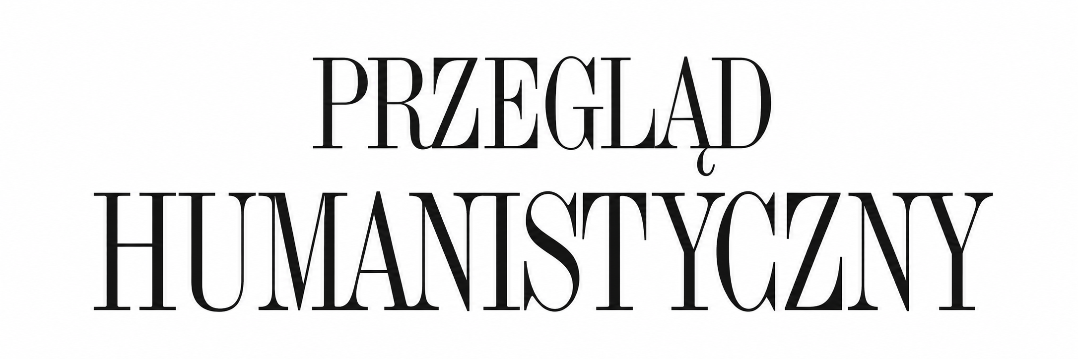 Przegląd Humanistyczny