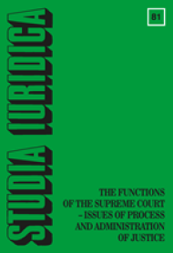 A Civil Law Perespective on the Supreme Court and its Functions