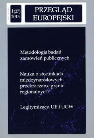 The International Relations (IR) Scholarship in Central
and Eastern European Countries: On Its Way to Cross the Regional Boundaries
