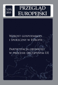Kryzys modernizacyjny a działania Unii Europejskiej na rzecz wzrostu gospodarczo-społecznego