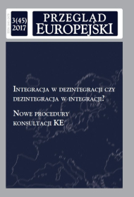 Polska wizja „rekonstytucji” Unii Europejskiej: nowy model
integracji zróżnicowanej?