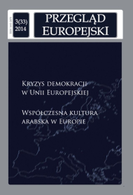 Uwarunkowania kryzysu tożsamości Unii Europejskiej w zakresie polityki zewnętrznej.