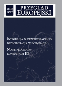 Nowe procedury konsultacji Komisji Europejskiej jako czynnik niwelujący deficyt demokracji w UE