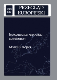 Unia Europejska wobec problemu proliferacji broni masowego rażenia. Wpływ kryzysu dotyczącego irańskiego programu atomowego na kształtowanie się oraz implementację strategii Wspólnoty